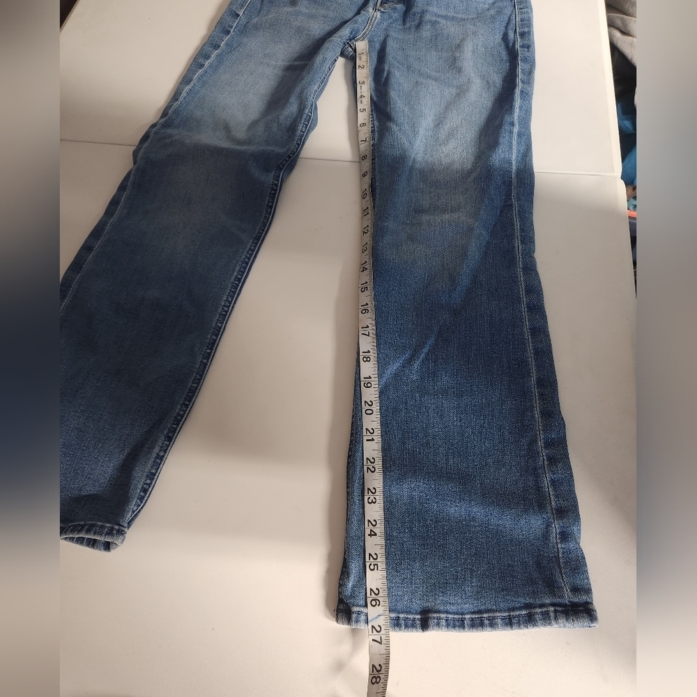 MOTHER The Tripper Ankle Jeans - High Waisted Cropped Flare - Size 27 - Picture 11 of 12